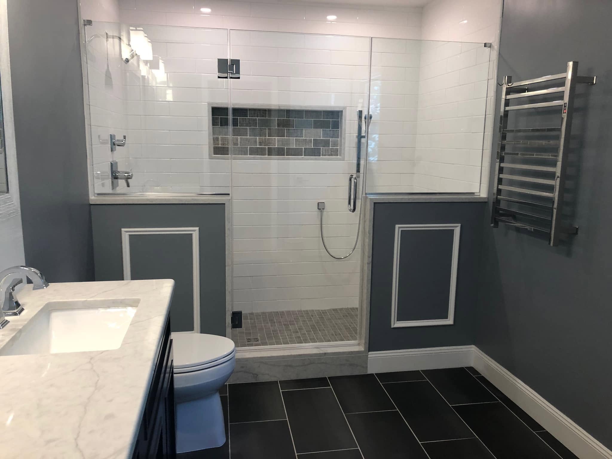 Custom bath renovation, bathroom renovation by Next Gen K Designs