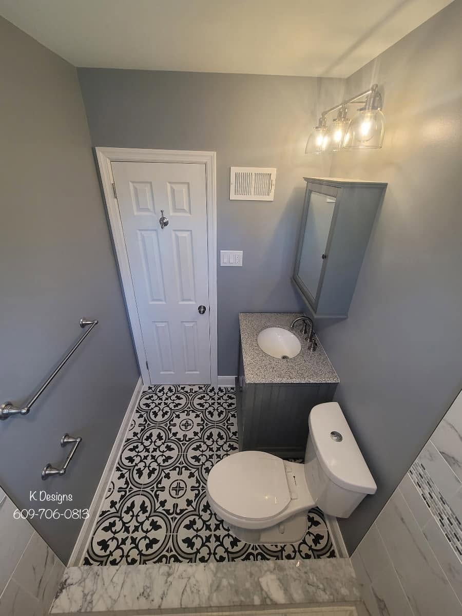 Bathroom finish detail, bathroom renovation by Next Gen K Designs